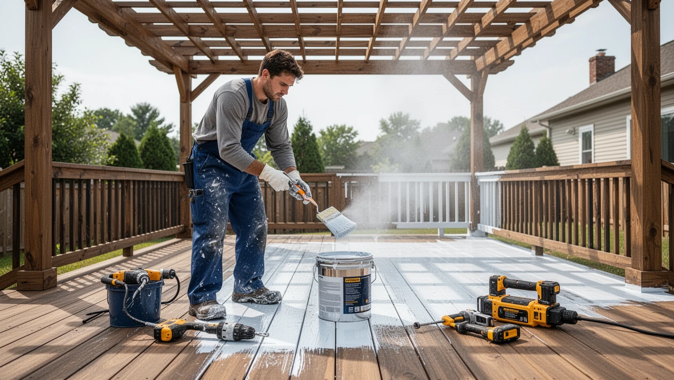 Deck & Pergola Staining