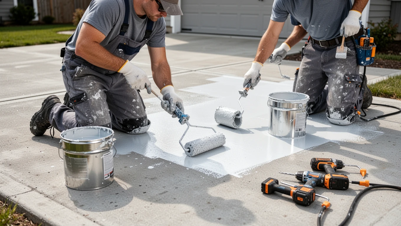 Concrete & Driveway Painting